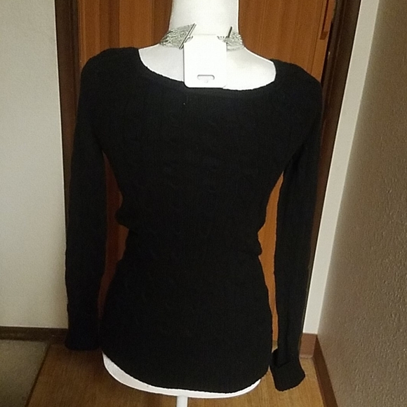 B.B JEANS BLACK SWEATER - Picture 2 of 4